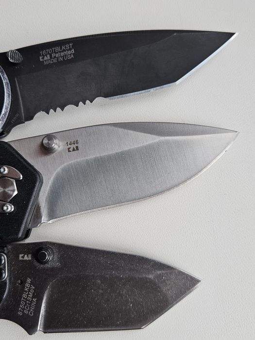 Benchmade, Spyderco, Kershaw