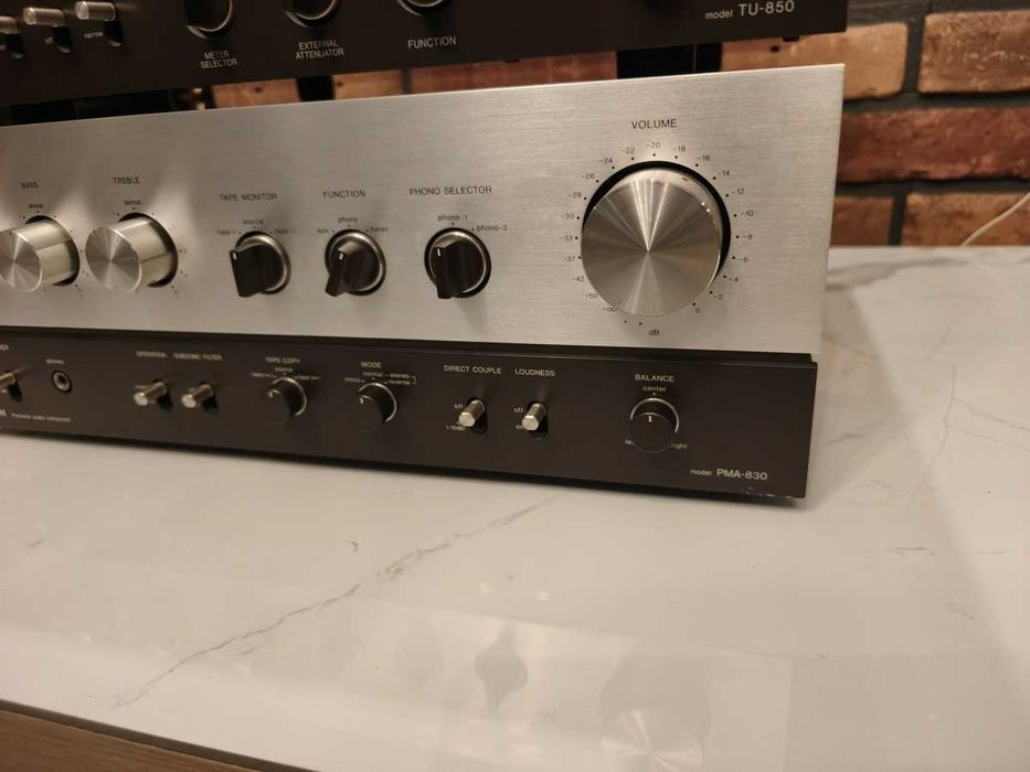 DENON PMA-830 + TU850 ! Jedyny taki zestaw VINTAGE ! Top HI-END