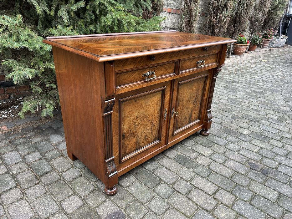 Antyczna Komoda Ekletyczna Antyk Kredens Lata 20 Unikat Po Renowacji
