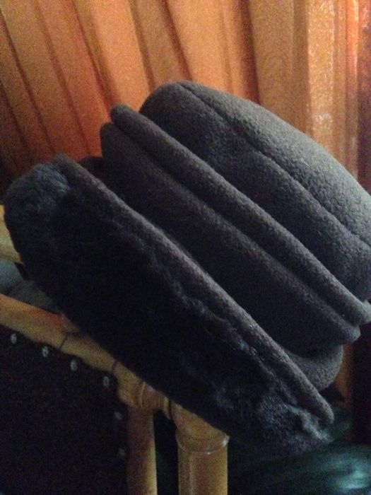 Ciepły polarowy toczek/kapelusik