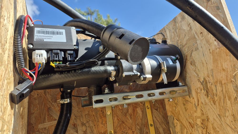 Ogrzewanie mokre webasto 10kw diesel jacuzzi basen