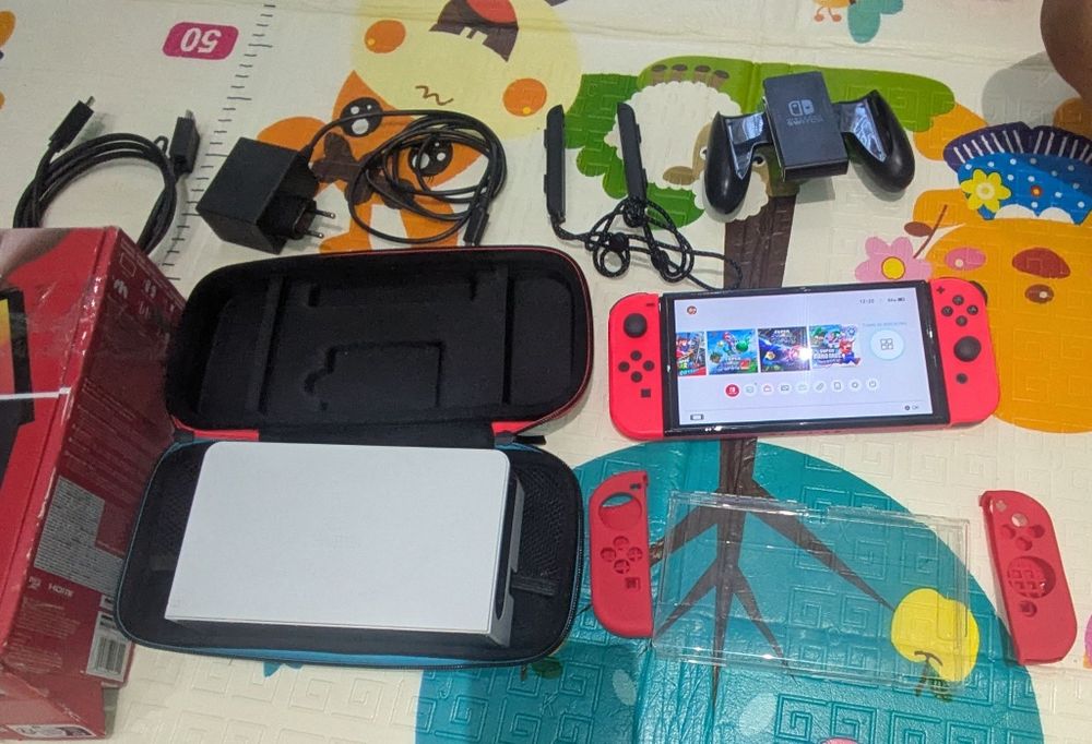 Nintendo switch oled desbloqueada 512gg