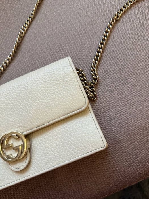Сумка молочна Gucci оригінал