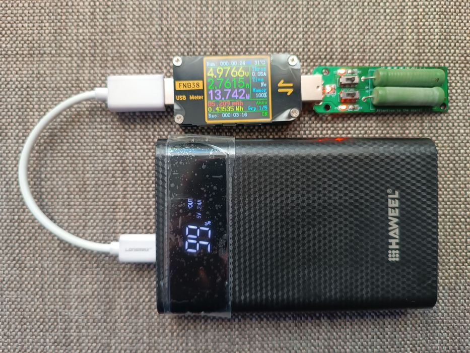 Повербанк 14000 мАг, на нових АКБ Samsung 3500 мАг,  Швидка зарядка