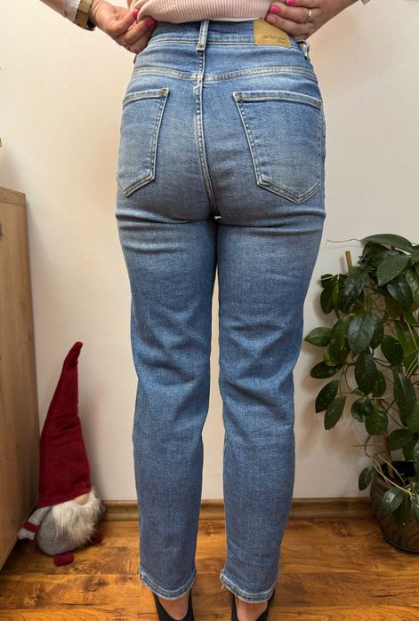 Spodnie jeansowe proste straight jeansy stretch G Perfect Jeans 36 S