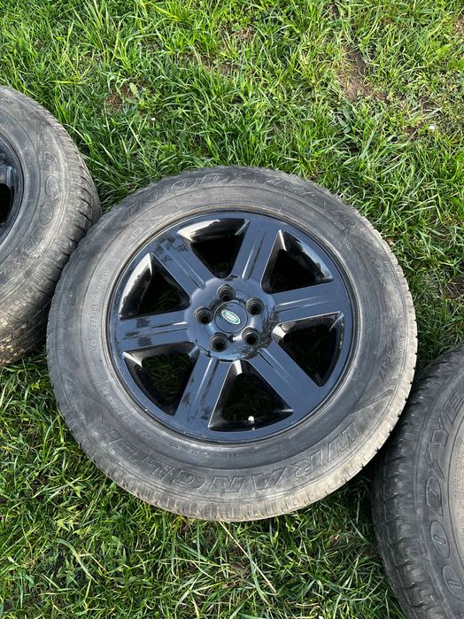 land rover felgi aluminiowe  czarna perła 4 szt