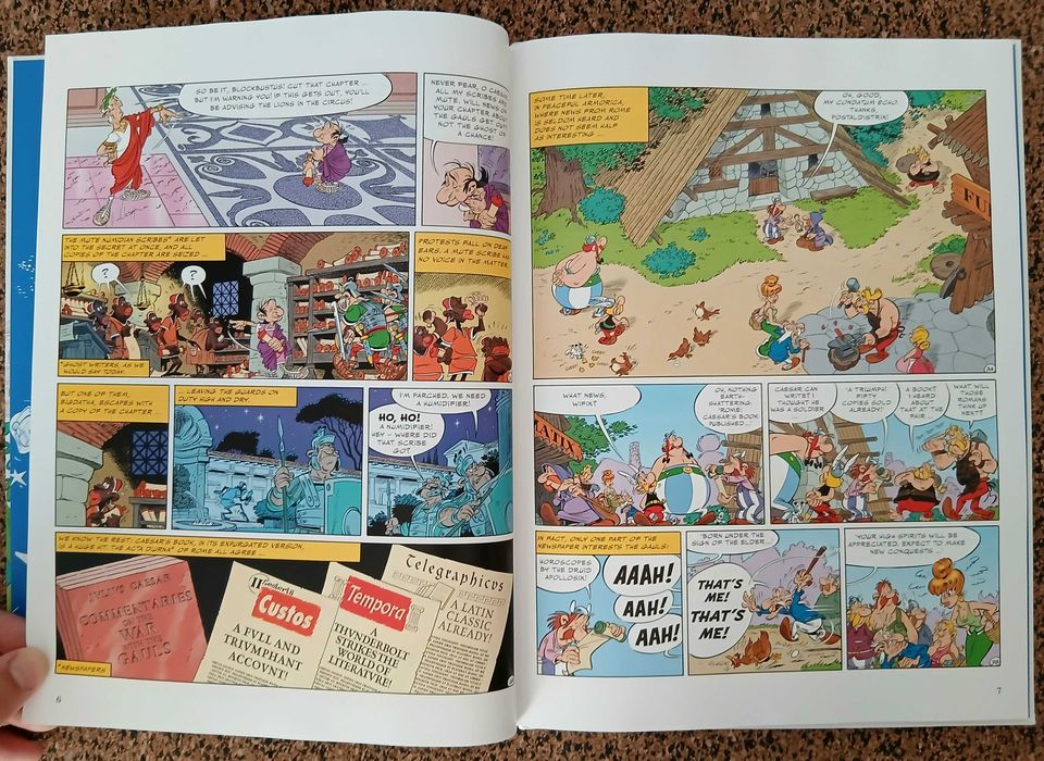 BD - Asterix And The Missing Scroll