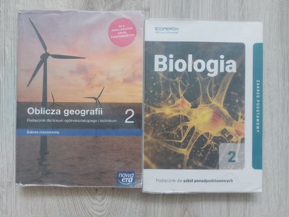 Podręczniki do liceum I technikum klasa 2