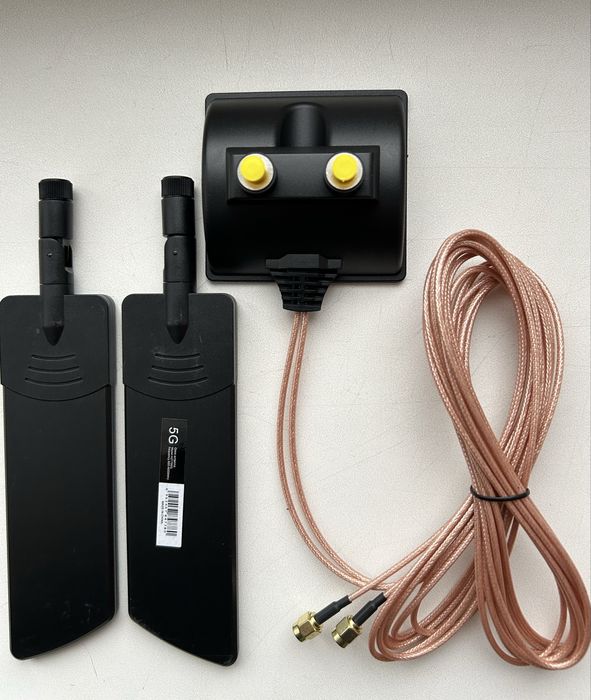 Антени 5G/4G (12 dBi, 3м кабель, SMA/TS-9)