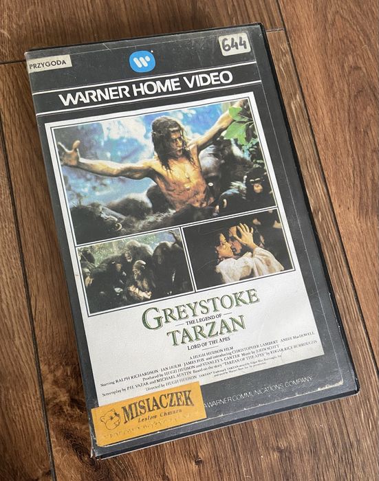 Film - Greystoke The Legend of Tarzan / wyd. ITI - Kaseta VHS