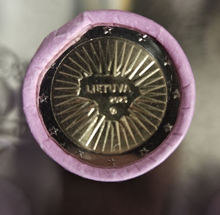 Moedas 2 euros comemorativas 2025