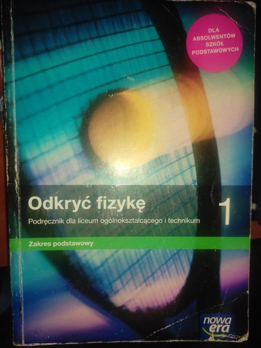 Podręcznik dla liceum ogólnokształcącego i technikum