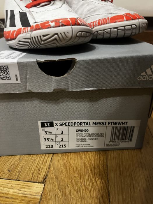 Adidas halówki, speedportal Messi, r.35 1/2
