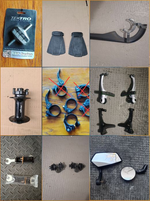 Велоаксессуары грипсы подножки педали подсидельные штырь защита насос