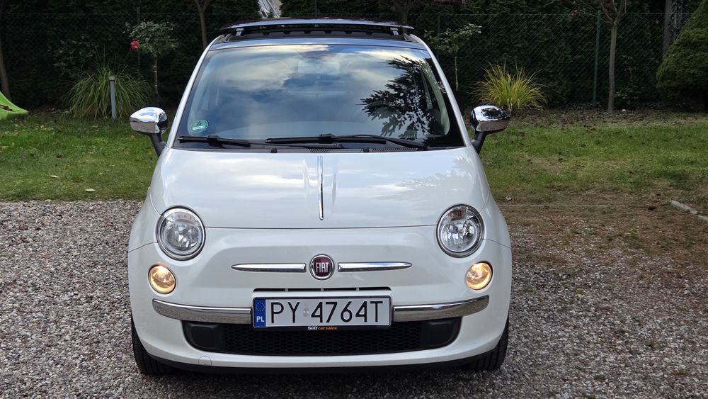 Fiat 500 ! Panoramiczny Dach ! Zadbany !