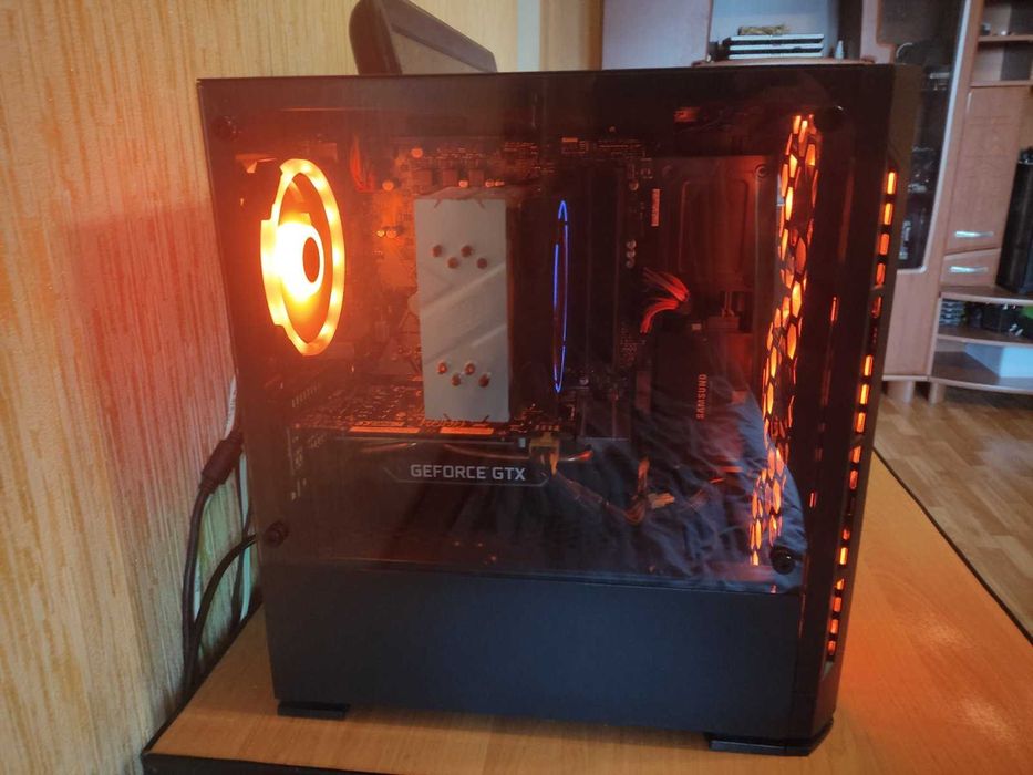 ИГРОВОЙ КОМП AMD Ryzen 7 2700, GTX 1660 ,DDR4 (16 Gb),SSD 250, HDD 2Tb
