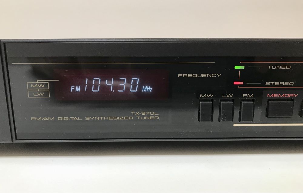 PIONEER Sintonizador Rádio Tuner TX-970L