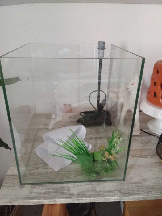 Aquário 30 cm por 30 , altura 35 cm
