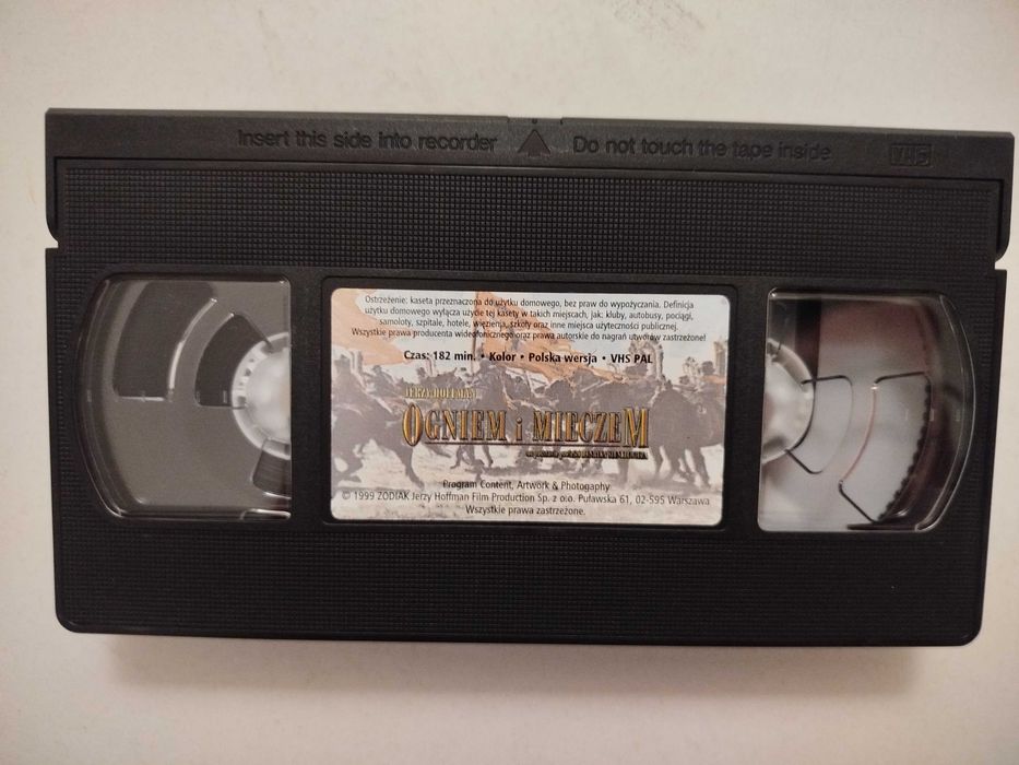 Ogniem i Mieczem VHS Jerzy Hoffman