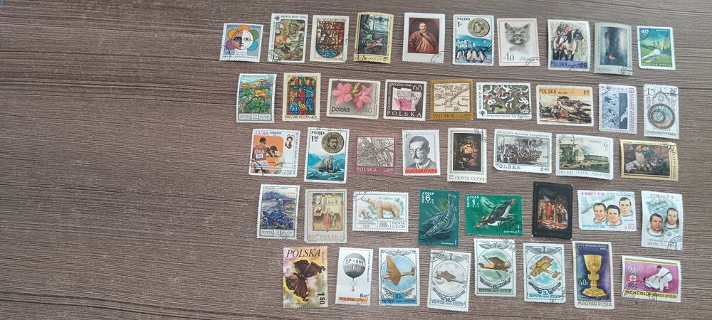 Znaczki pocztowe nawet 50 letnie!!!