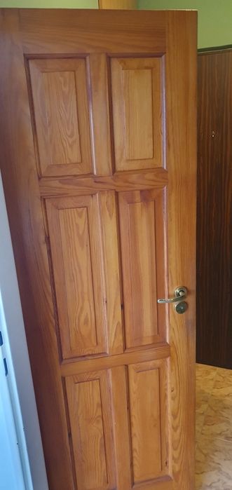 Dwie pary dzwi - lite drewno