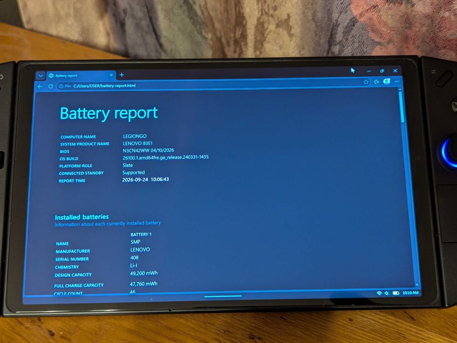 Lenovo Legion GO, Z1 Extreme, 512 Gb.