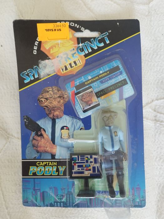 1994 Captain Podley Space Precinct 4 Vivid Imaginations Figure