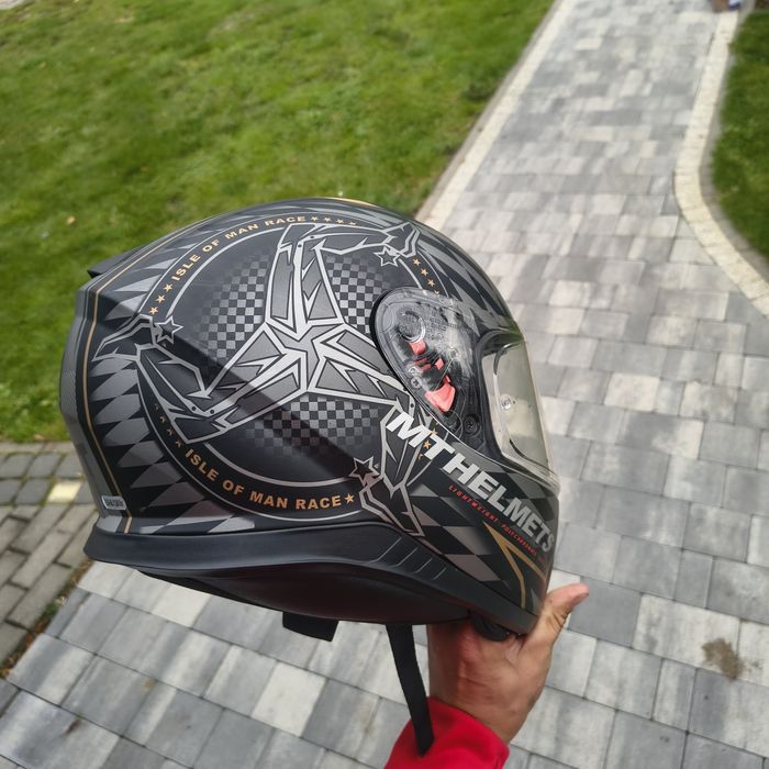 Kask motocyklowy rozmiar S  mthelments