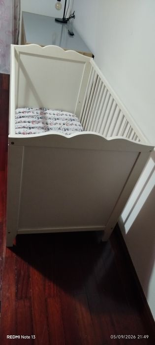 Berço bebe com colchão