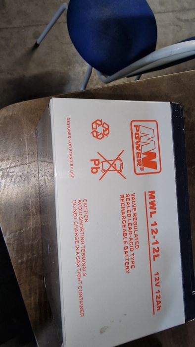 Baterias alarmtec 12-12l ..12v 12ah mn Power