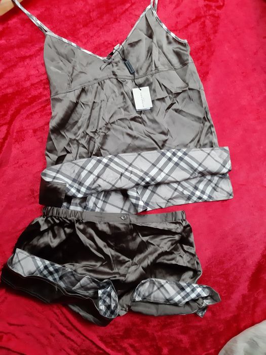 Burberry koszulka+spodenki silk 100%oryg nr seryjny