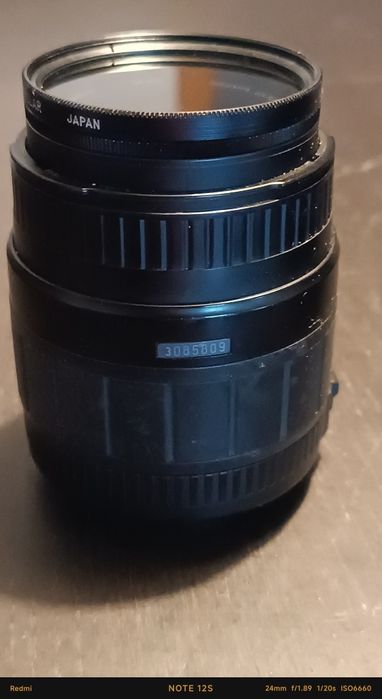 Lente Sigma Zoom 28-80mm f/3.5-5.6 Macro – 55mm