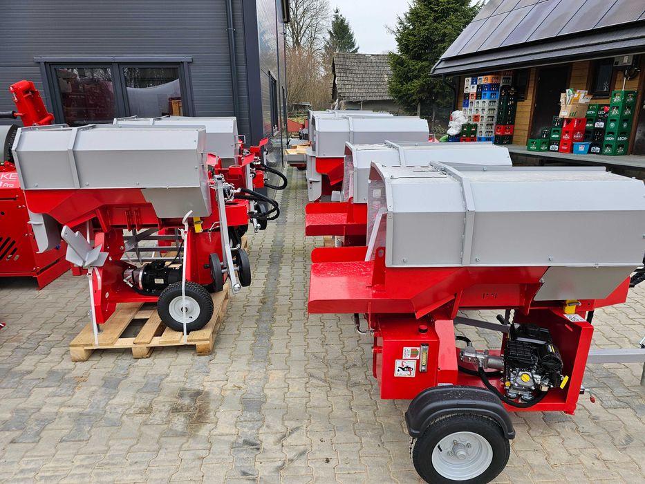 Profesjonalna słoweńska łuparka Lancman SLX10 napęd WOM z ciągnika