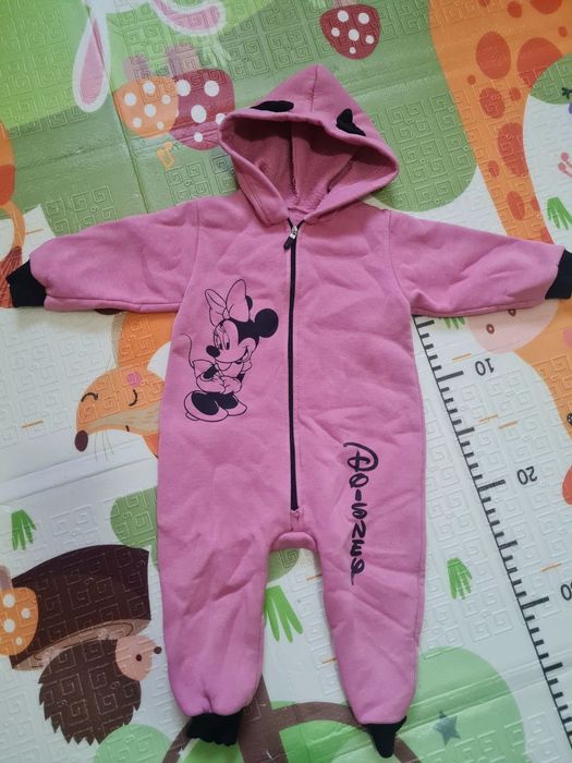 Утеплений ромпер, чоловічок. 9-12 міс