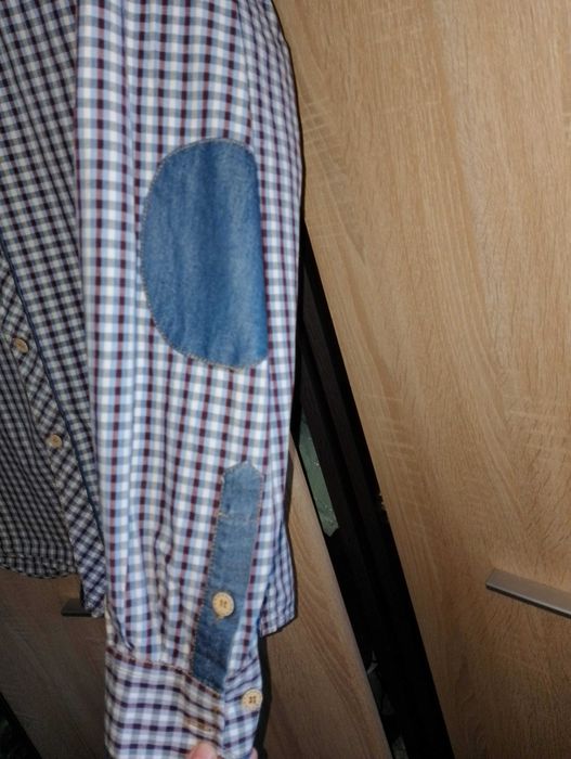 Koszula męska r. 43/44 XL kratka