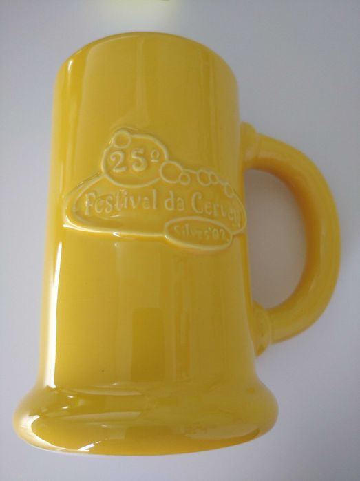 Caneca Cerâmica 25º Festival da Cerveja de Silves 2002