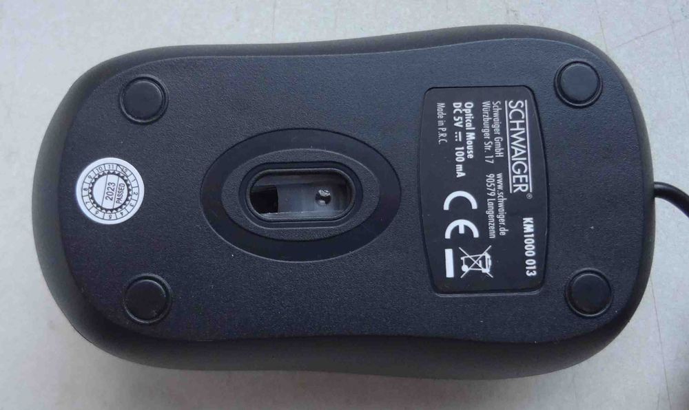 оптическая USB-мыши Schwaiger, новая