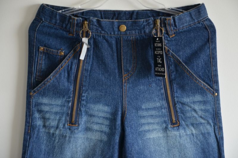 Nowe oryginalne spodnie jeansy damskie dziewczęce rozm. XS 34