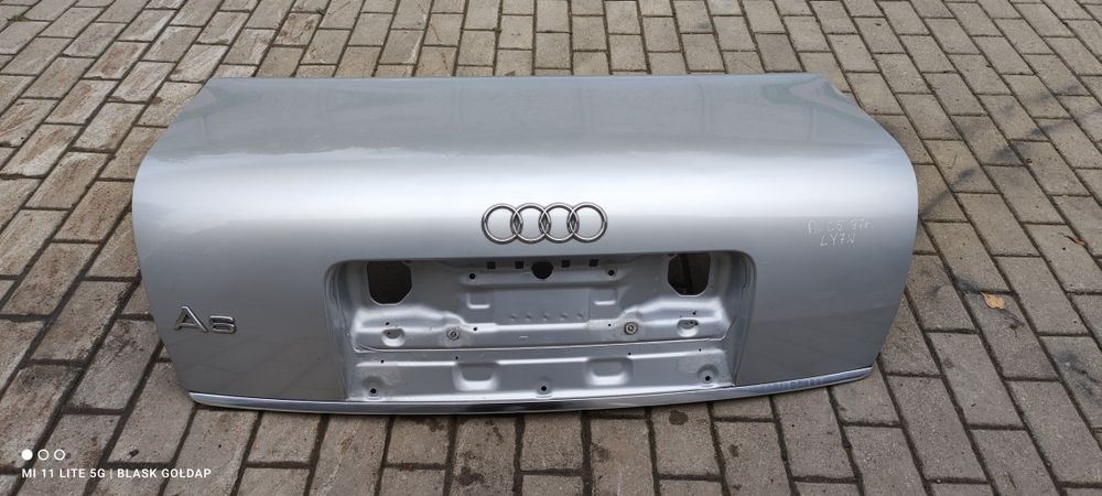 Klapa Bagażnika Tył LY7W Audi A6 C5 Sedan Przed Lift BLASK GOŁDAP