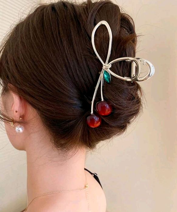 Klamra do włosów złota pofalowana