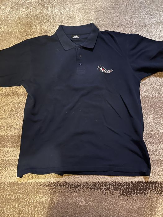 Темно синя поло No Fear