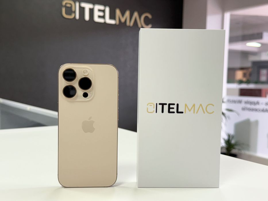 Apple iPhone 16 Pro 256GB 5G eSIM NOWY • Złoty • Gwarancja • Raty 0%