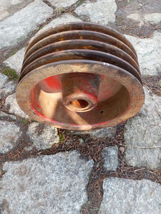 Koło pasowe szajba rębak piła duże ciężkie 31cm
