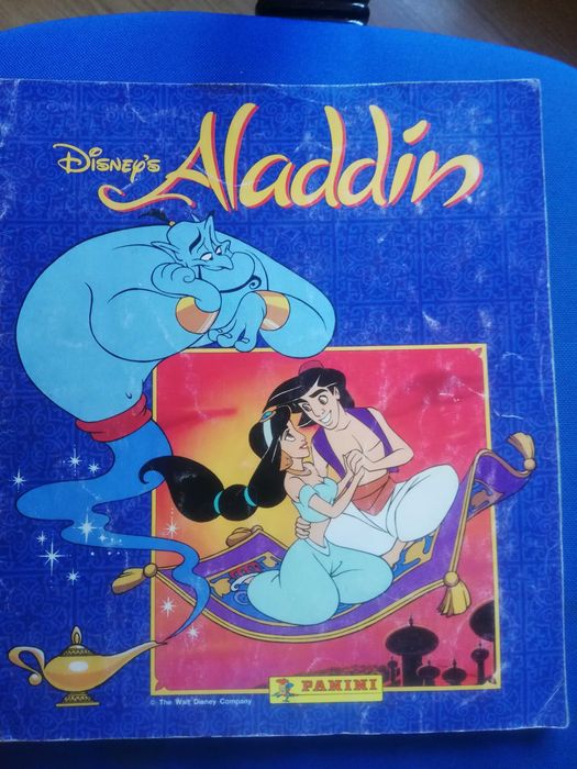 Caderneta Aladdin