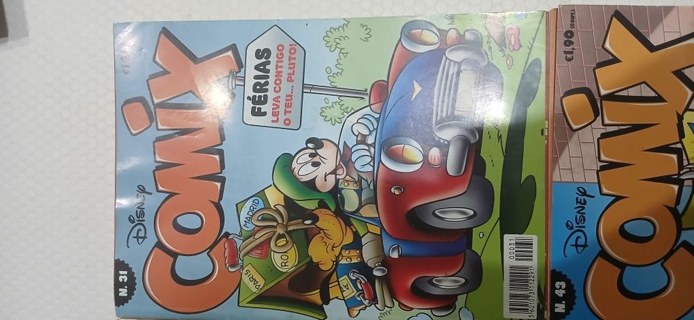 Livros Comix da Disney