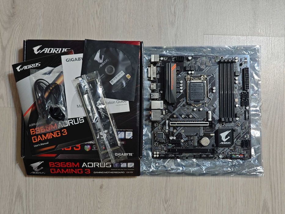 Материнська плата AORUS B360M GAMING 3 (MicroATX)