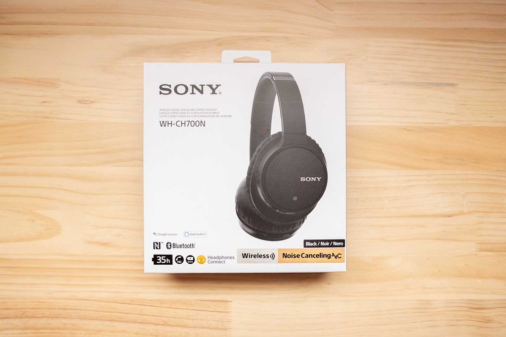 Sony WH-CH700N com Active Noise Canceling