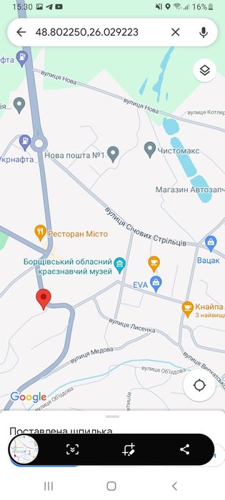 Житловий будинок в Борщів