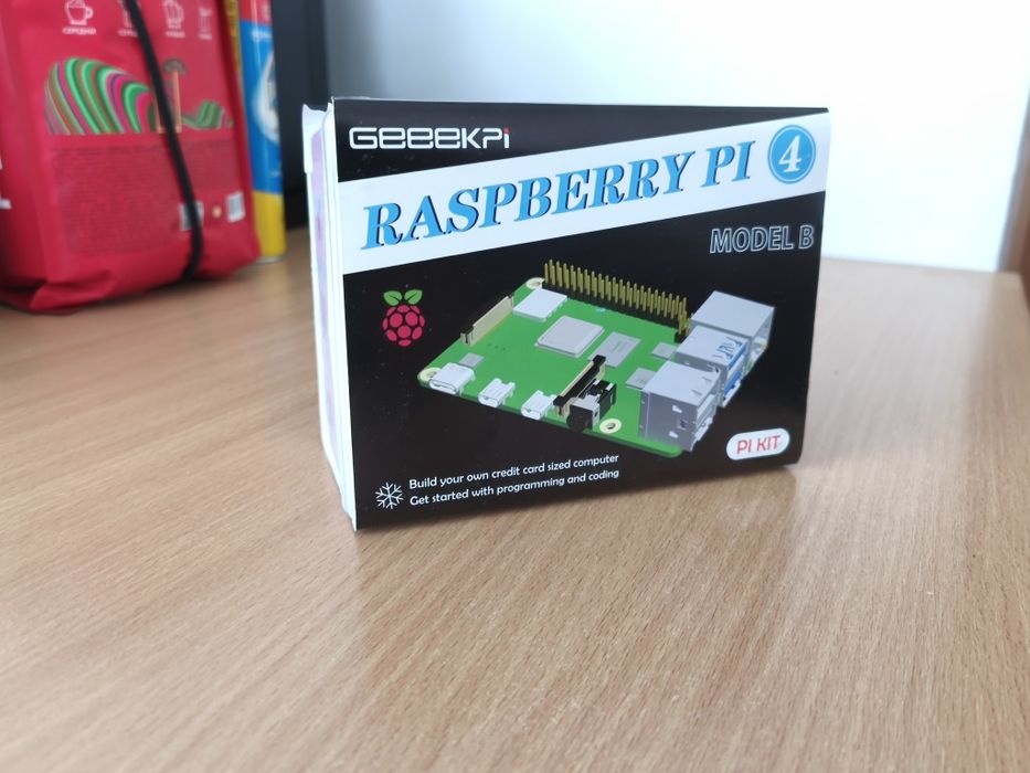 Raspberry Pi 4 Model B 4GB RAM — Повний набір (64GB SD + OS)