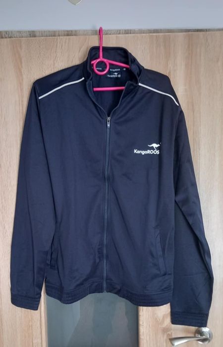 Granatowy męski dres KangaROOS,r.M/L